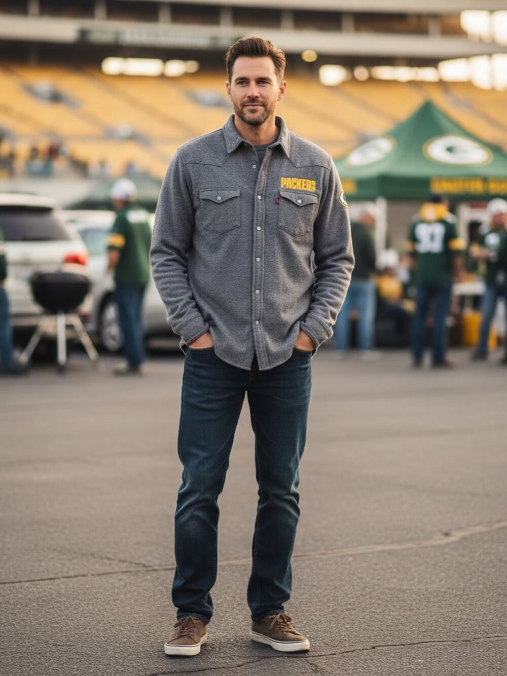 Levi's NFL Green Bay Packers Trucker Jacket XL